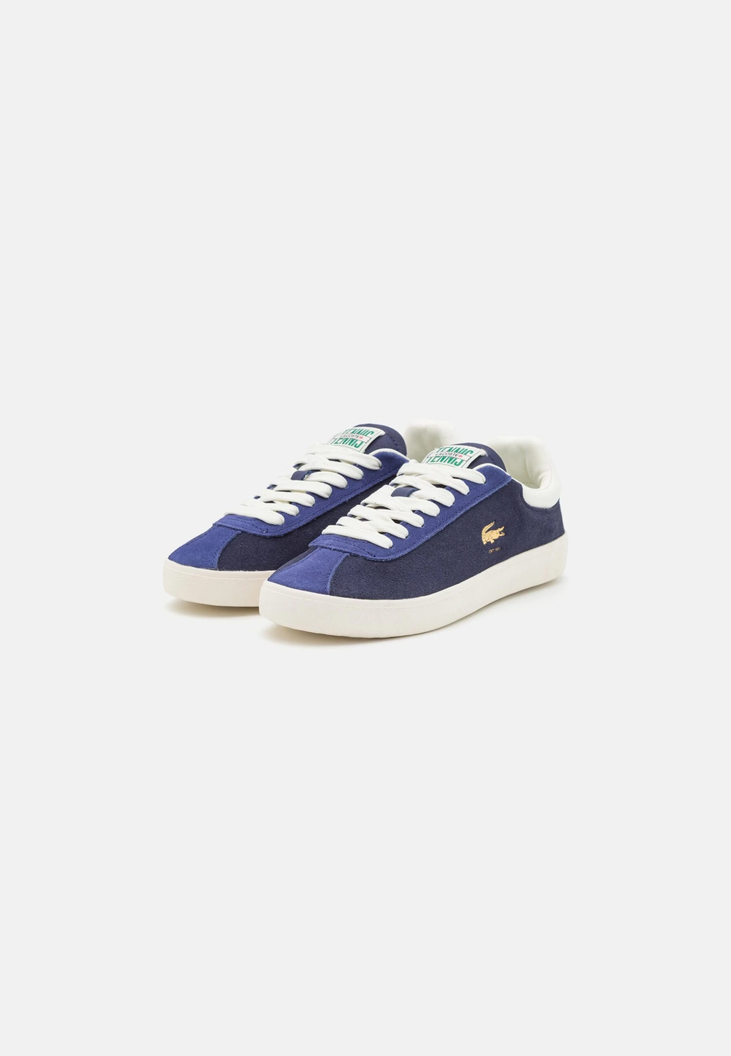 Lacoste Baseshot - Baskets Basses - Navy/Off White 3 Lacoste Baseshot - Baskets Basses - Navy/Off White – Image 3