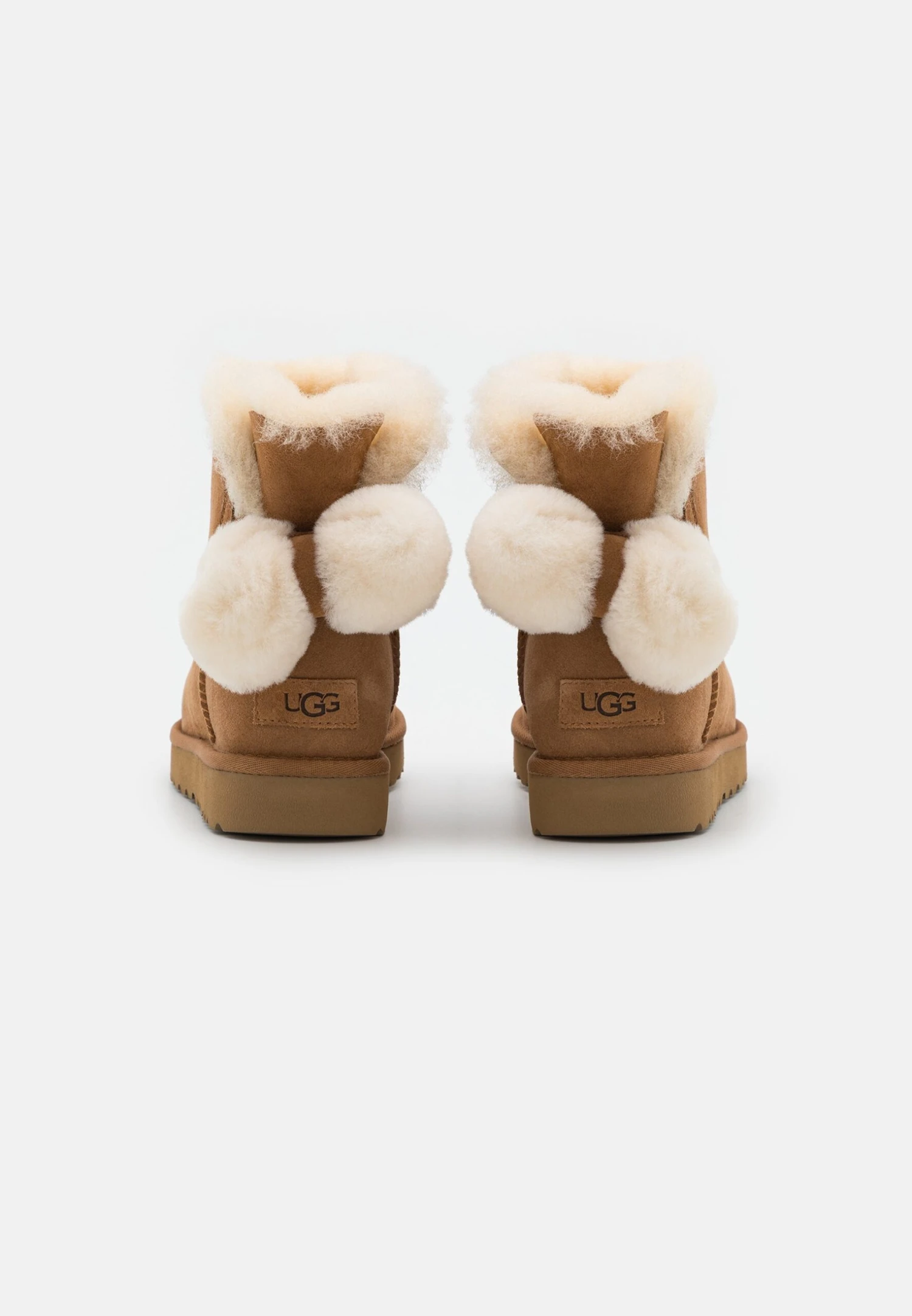 Ugg Mini Bailey Fuzzy Bow - Bottes De Neige - Chestnut 4 Ugg Mini Bailey Fuzzy Bow - Bottes De Neige - Chestnut – Image 4