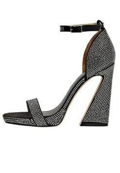 Guess Morra Strass - Sandales À Talons Hauts - Schwarz