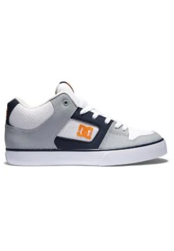 DC SHOES Pure Mid - Chaussures De Skate - Xwsn White Grey Orange -Tamaris Boutique 896934acab7f446abe043be6cc131abe