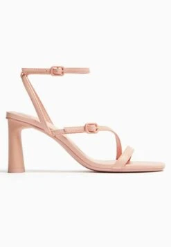 BERSHKA With Ankle Strap - Strappy 11720160 - Sandales - Light Pink -Tamaris Boutique 89d571dd5f6b40aa9d7b3d5b757714a8