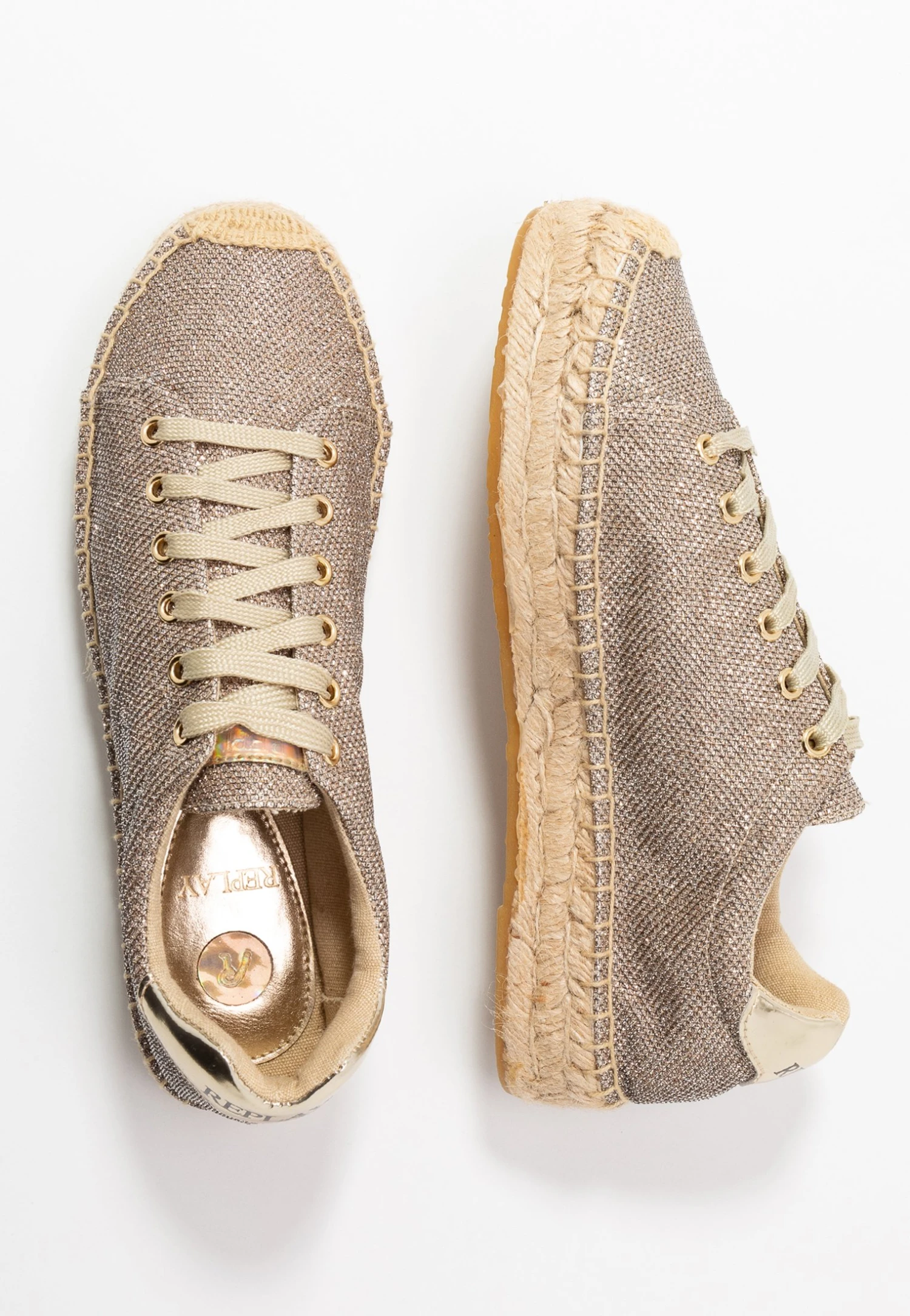 Replay Winn - Espadrilles - Platin 4 Replay Winn - Espadrilles - Platin – Image 4
