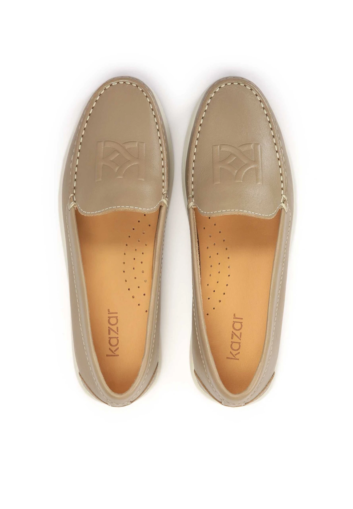 Kazar Ocean - Mocassins - Beige 2 Kazar Ocean - Mocassins - Beige – Image 2