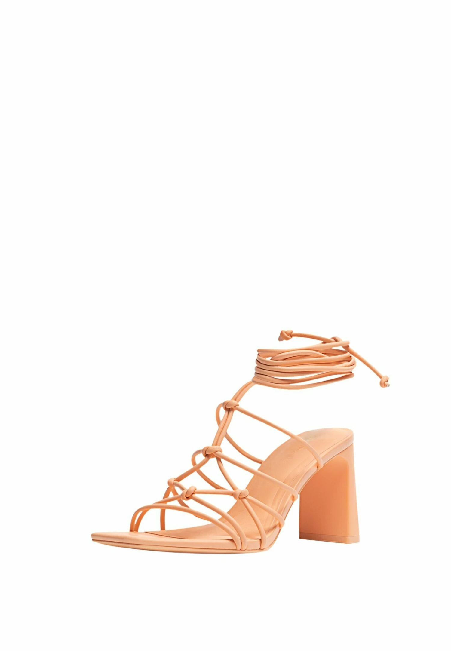 Stradivarius Strappy - Sandales - Orange 3 Stradivarius Strappy - Sandales - Orange – Image 3