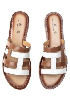 Dreimaster Mules - Kamel/Mehrfarbig -Tamaris Boutique 998f4a3907424ce3a47168181c52d7d3