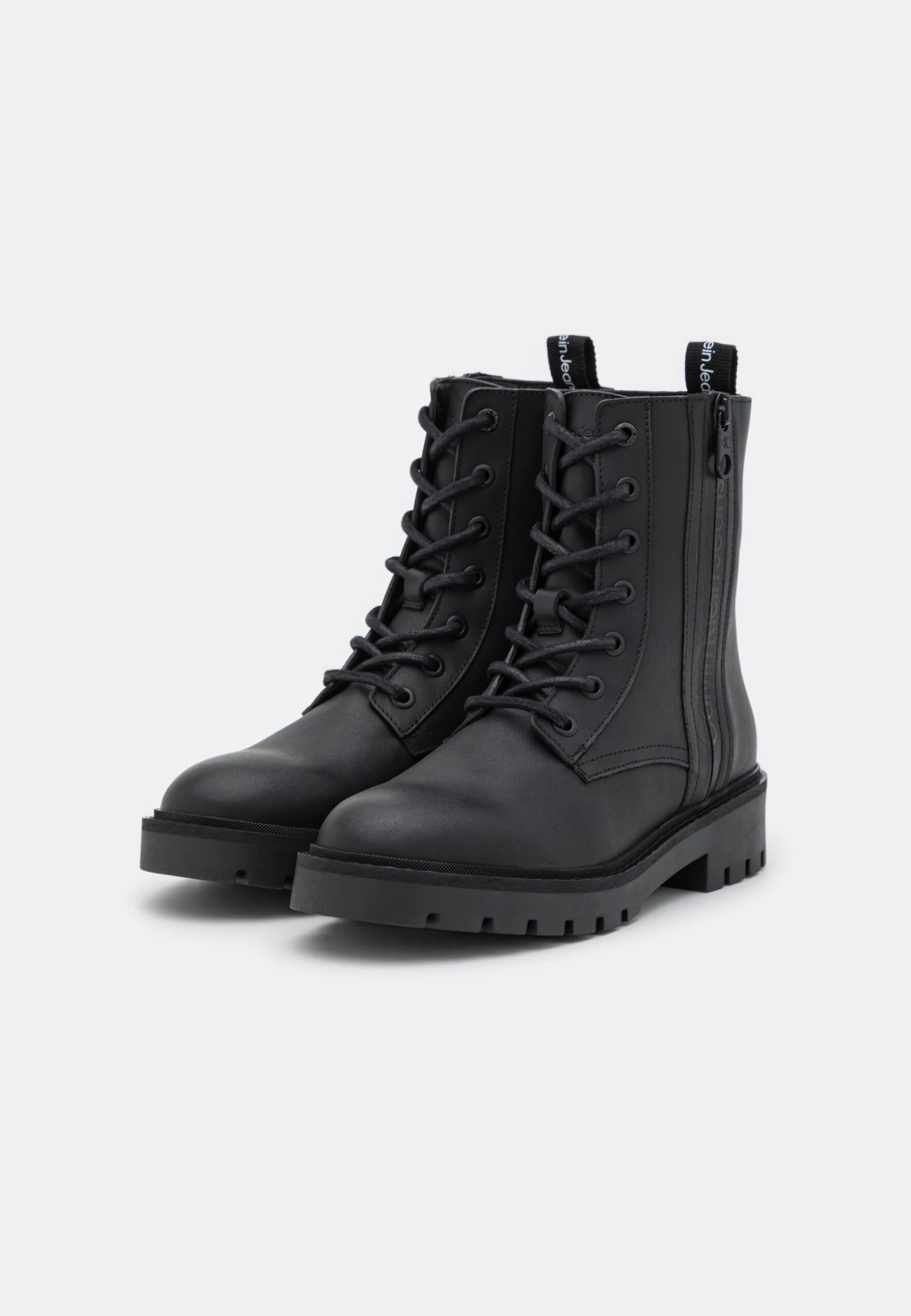 Calvin Klein Jeans Combat Laceup Boot Zip - Bottines À Lacets - Black 3 Calvin Klein Jeans Combat Laceup Boot Zip - Bottines À Lacets - Black – Image 3