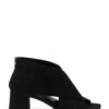 Next Forever Comfort Crossover - Sandales À Talons Hauts - Black
