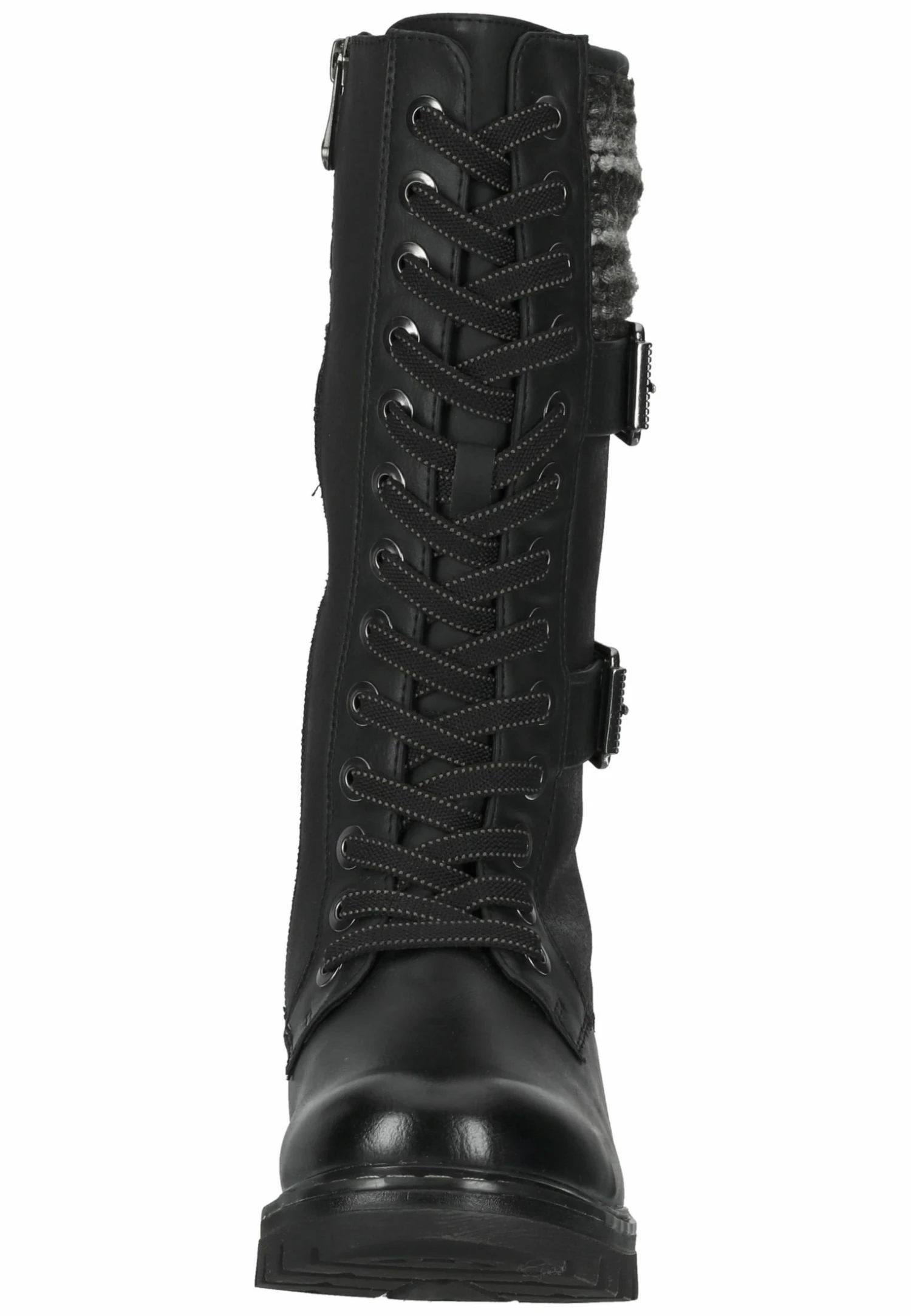 Marco Tozzi Bottes À Lacets - Black Comb 6 Marco Tozzi Bottes À Lacets - Black Comb – Image 6
