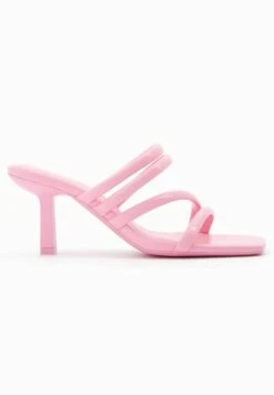 BERSHKA Strappy Stiletto - Mules À Talons - Pink -Tamaris Boutique ab937546f1e94dde87f40c49d939f5dc