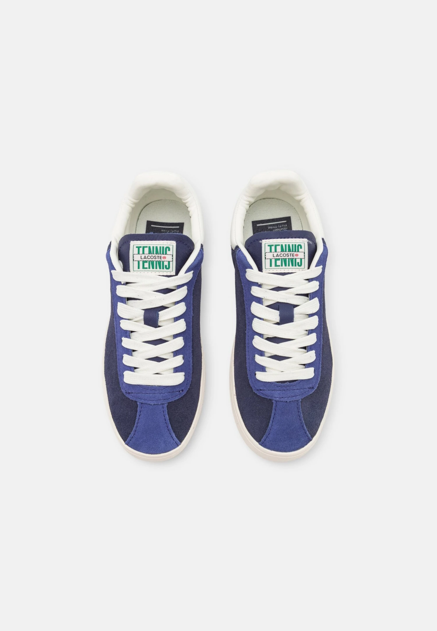 Lacoste Baseshot - Baskets Basses - Navy/Off White 6 Lacoste Baseshot - Baskets Basses - Navy/Off White – Image 6