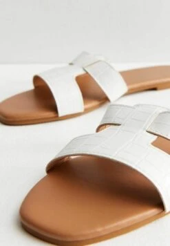 New Look Croc - Mules - White -Tamaris Boutique aee4ab0312774197bb14128e5301098d