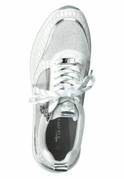 Tamaris Baskets Basses - White Lt Grey -Tamaris Boutique b0094f899bff4588bd3f2a12d4e1333d