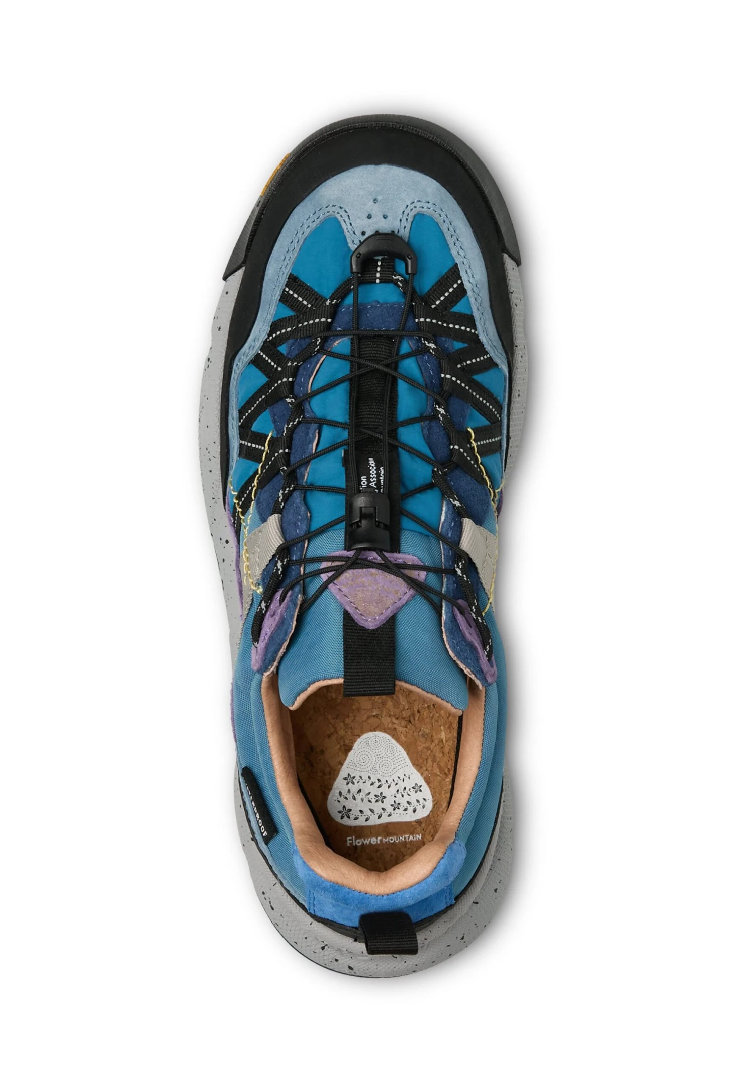 Flower Mountain IWANO 2 - Baskets Basses - Blau 3 Flower Mountain IWANO 2 - Baskets Basses - Blau – Image 3