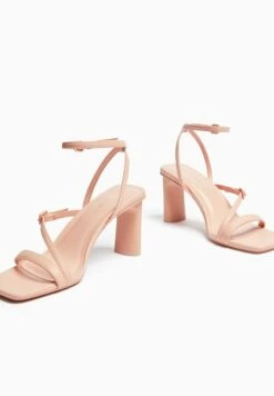 BERSHKA With Ankle Strap - Strappy 11720160 - Sandales - Light Pink -Tamaris Boutique b6915c6fe4094937802b16eb26272734