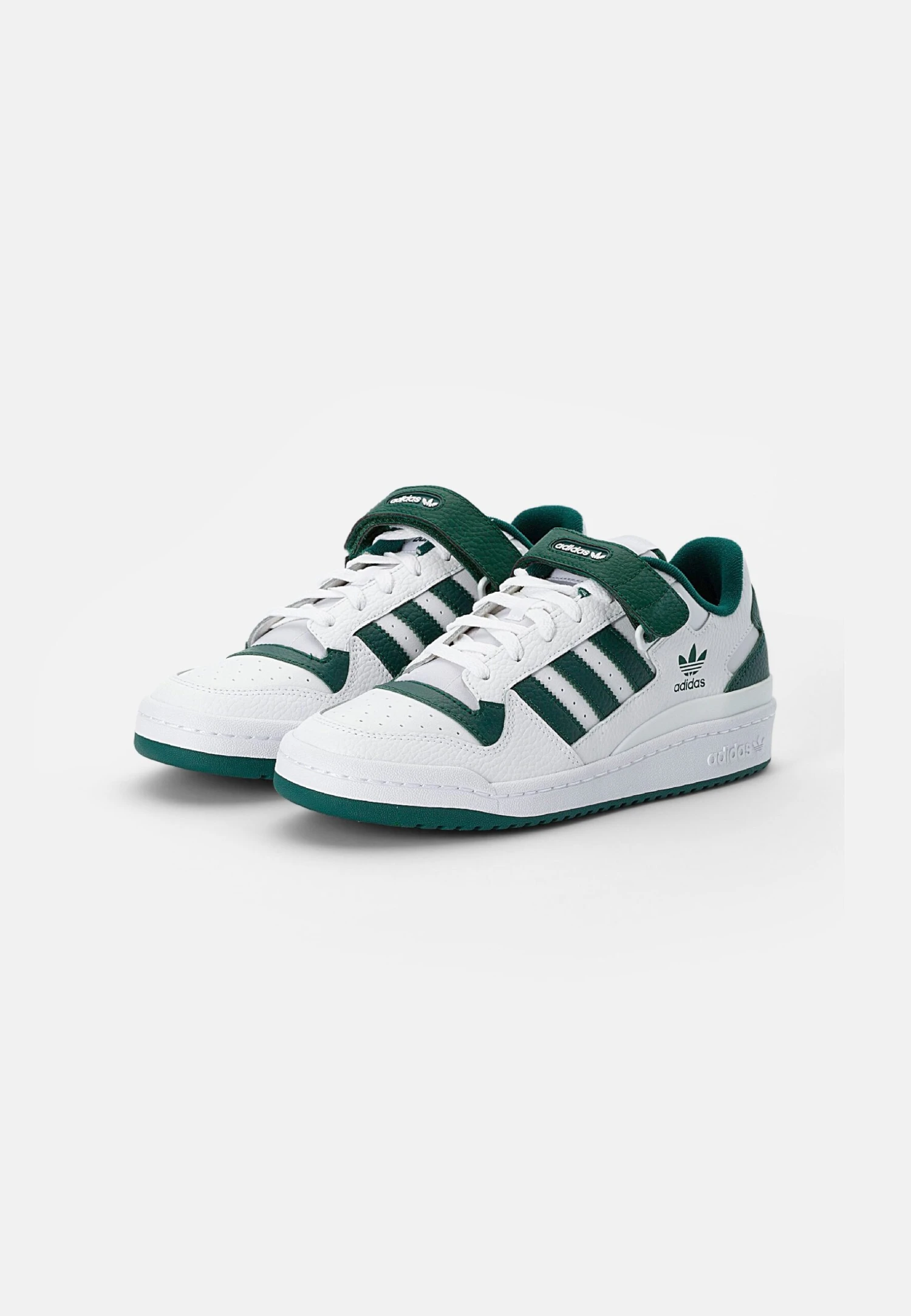 Adidas Originals Forum Low Unisex - Baskets Basses - White/Collegiate Green/White 4 Adidas Originals Forum Low Unisex - Baskets Basses - White/Collegiate Green/White – Image 4