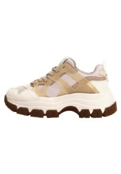 Guess Brayjen Einsätze Mit Logo - Baskets Basses - Beige