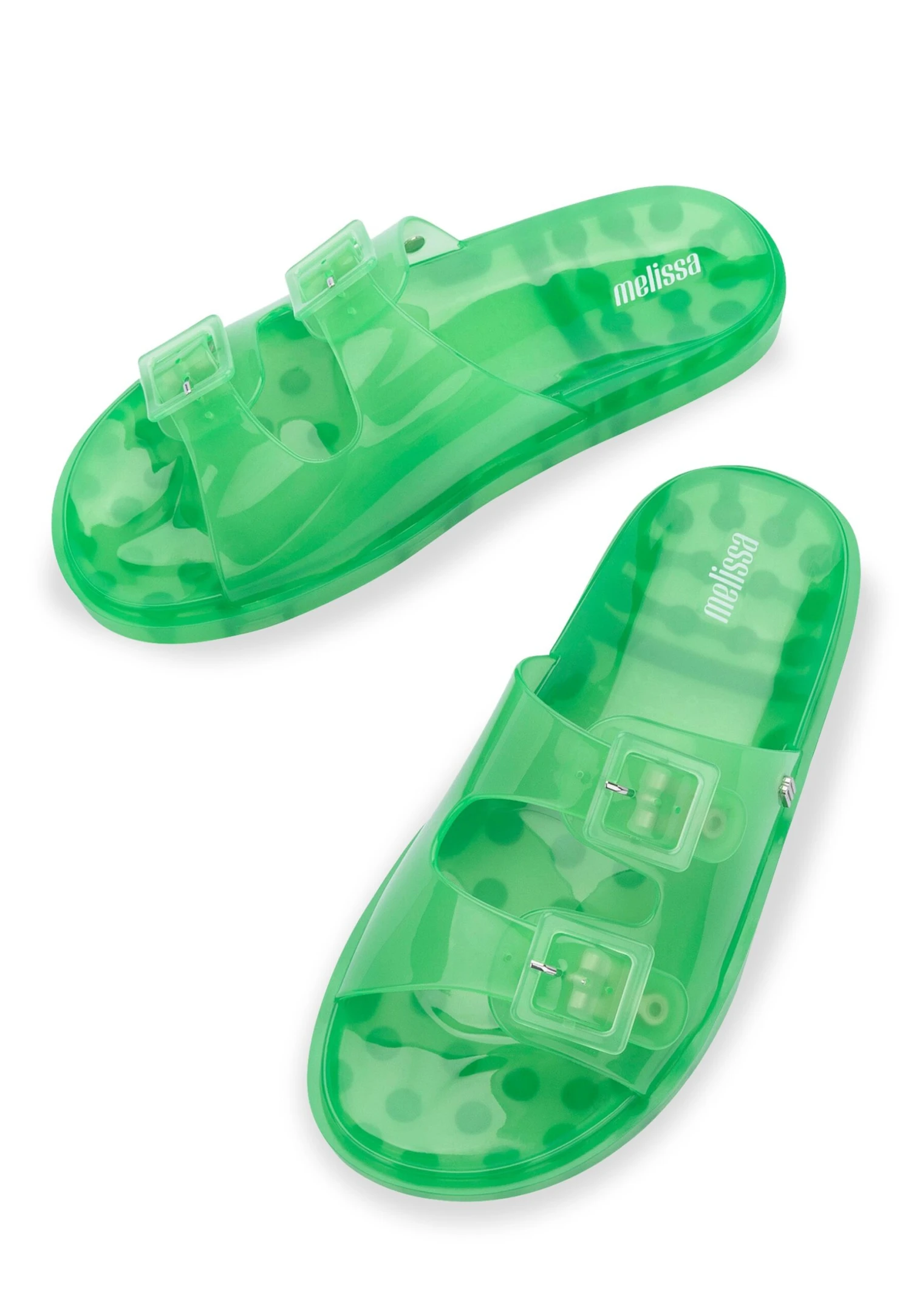 Melissa Wide - Mules - Apple Green 3 Melissa Wide - Mules - Apple Green – Image 3