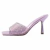 Next Forever Comfort Vinyl Jewel - Mules À Talons - Lilac Purple