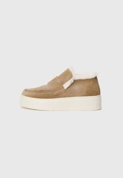 Steve Madden MYA - Baskets Basses - Taupe