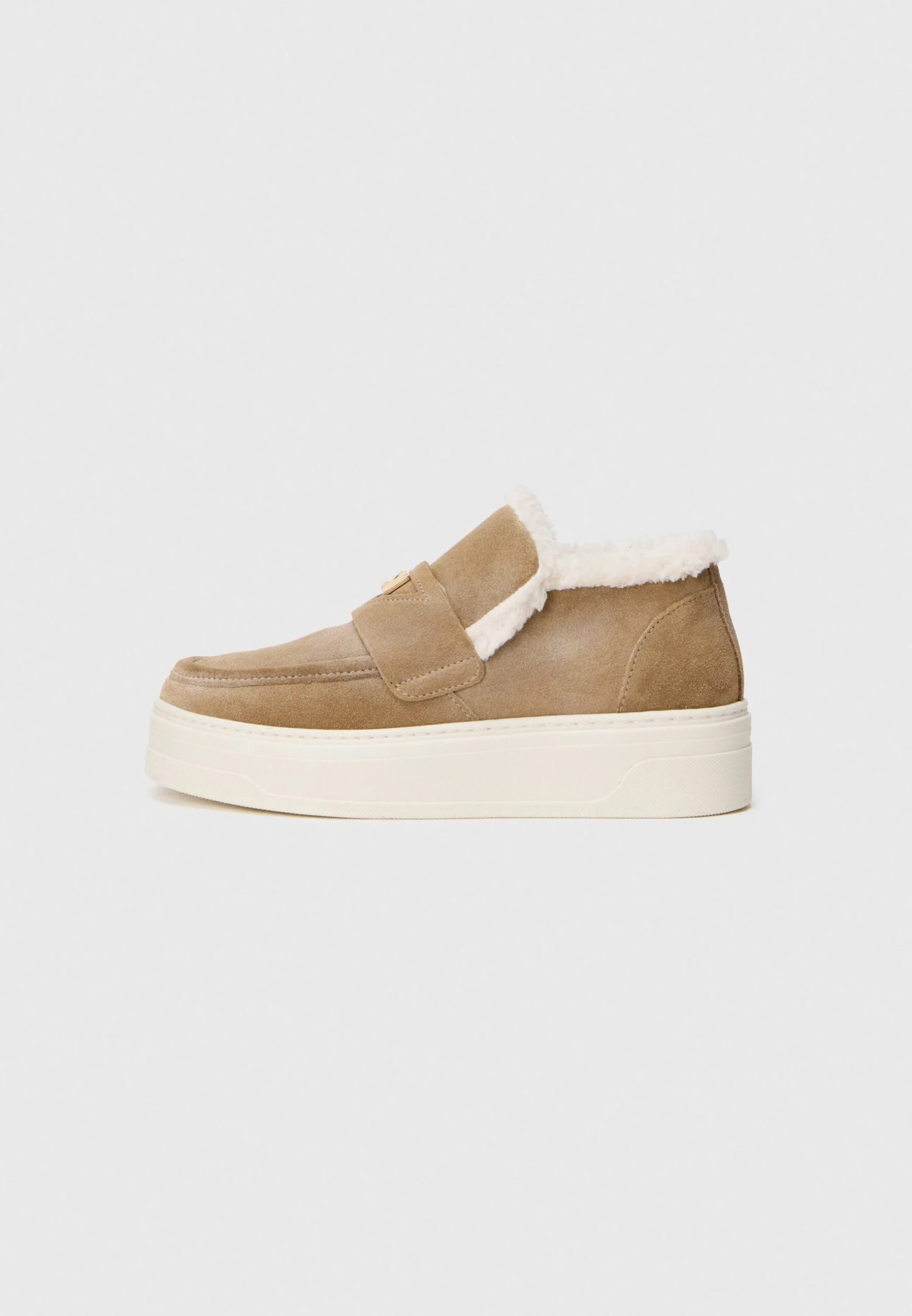 Steve Madden MYA - Baskets Basses - Taupe 1 Steve Madden MYA - Baskets Basses - Taupe
