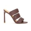 Kazar Clotilde Elegant On A Tall Heel - Mules À Talons - Dark Brown