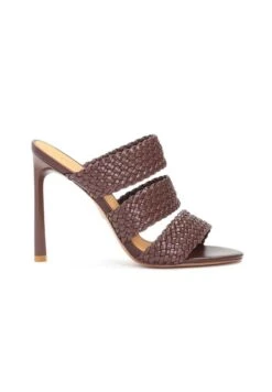 Kazar Clotilde Elegant On A Tall Heel - Mules À Talons - Dark Brown