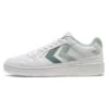 Hummel St Power Play Wmns - Baskets Basses - White/Erayish Green