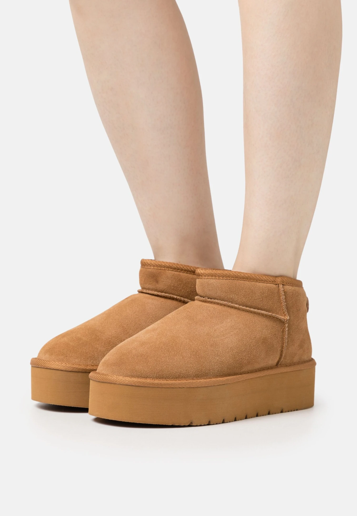 Even&Odd Leather - Boots À Talons - Beige 1 Even&Odd Leather - Boots À Talons - Beige