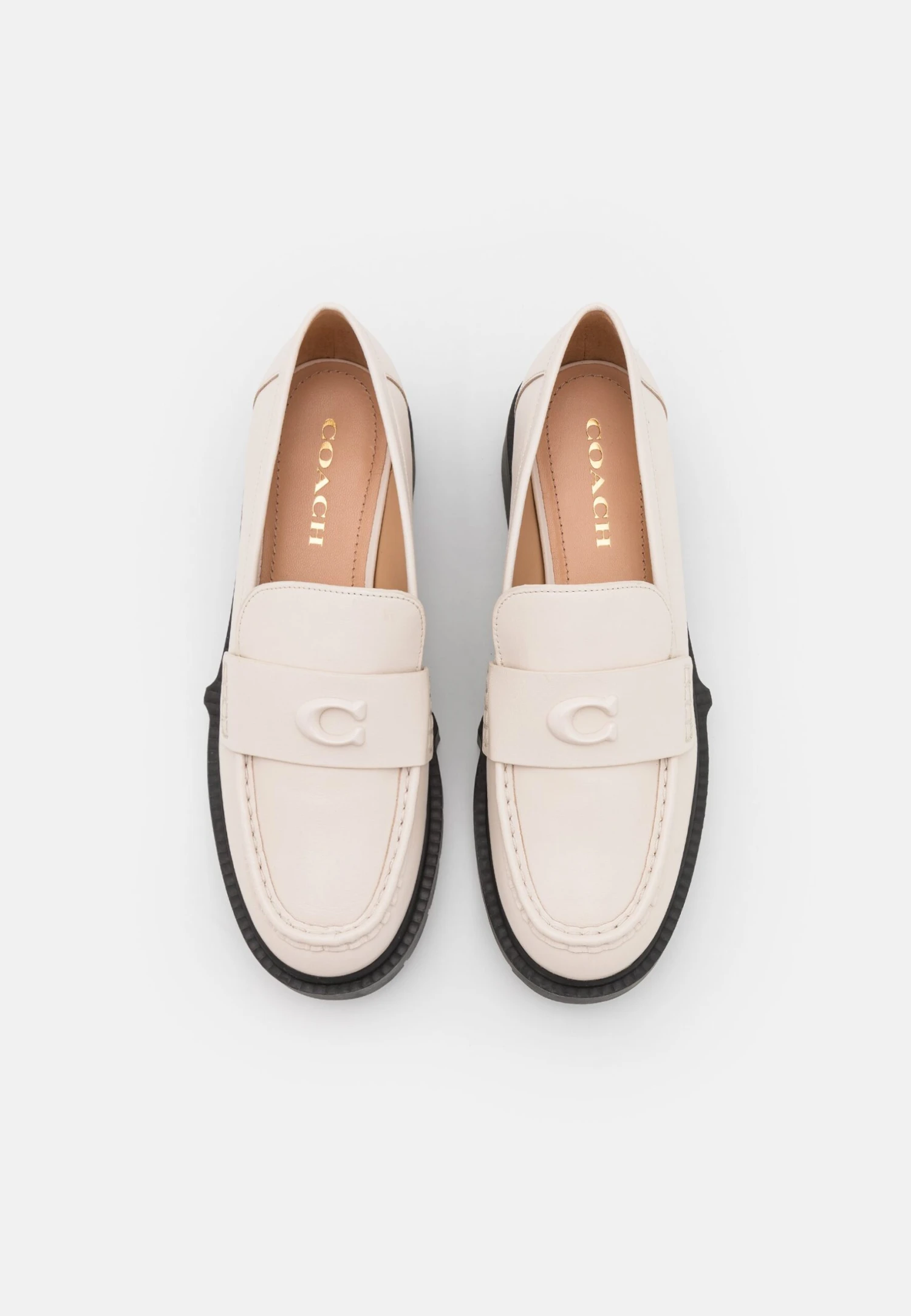 Coach Leah Loafer - Mocassins - Chalk 4 Coach Leah Loafer - Mocassins - Chalk – Image 4