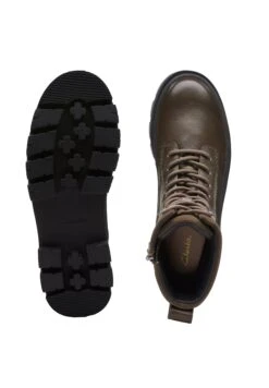 Clarks Orianna2 Hike - D - Bottines À Plateau - Dark Olive Lea -Tamaris Boutique d70c9ec07be14aa49f451cd4cebd5709