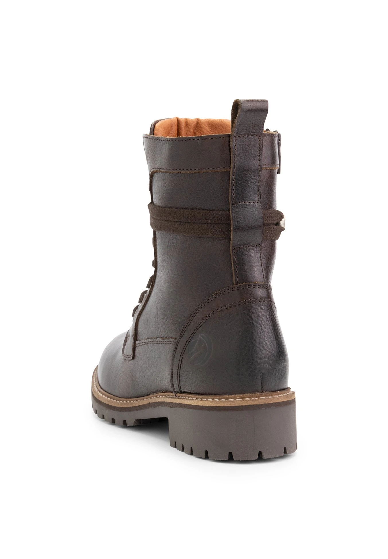 Bottes À Lacets - Dark Brown 4 Bottes À Lacets - Dark Brown – Image 4