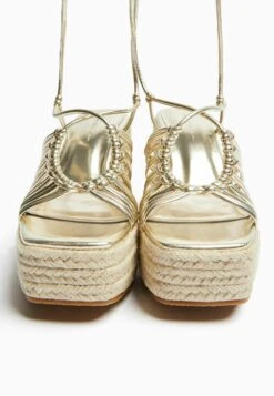 BERSHKA Sandales À Talons Hauts - Gold Coloured -Tamaris Boutique dbca4db29c434cd0ab2d74ed7f78f29f