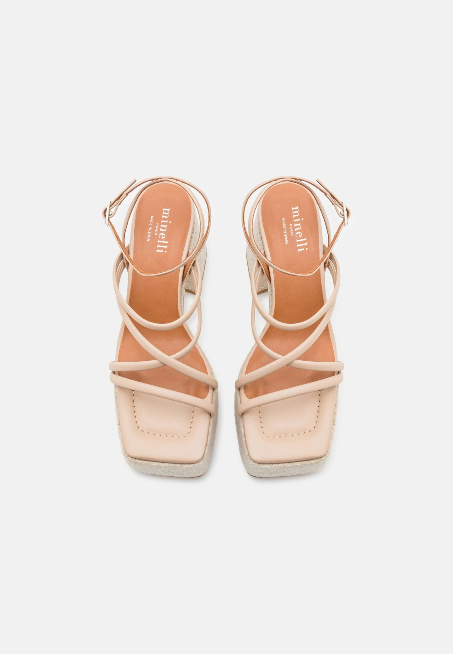 Minelli Agreta - Sandales À Talons Hauts - Beige 6 Minelli Agreta - Sandales À Talons Hauts - Beige – Image 6