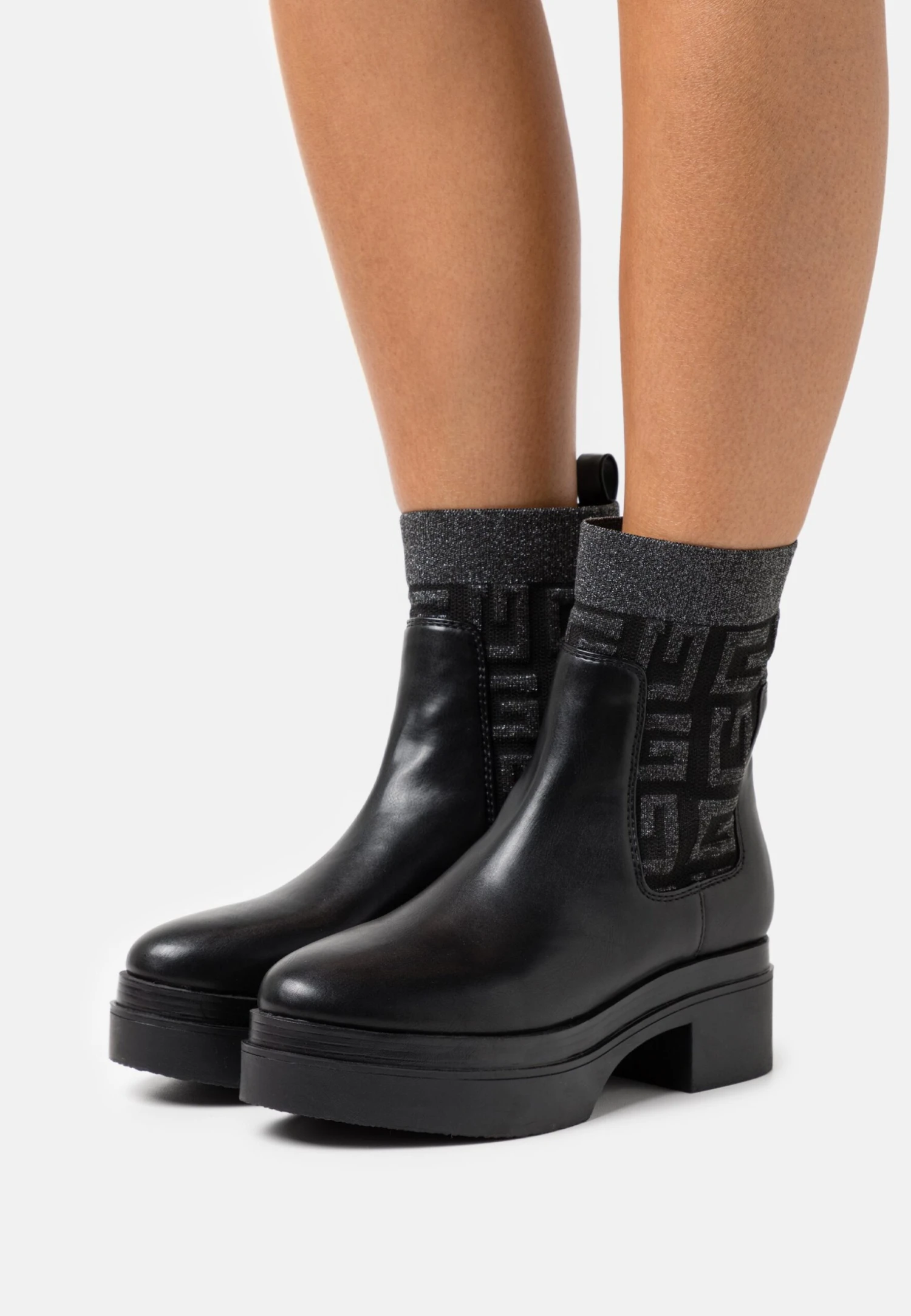 Guess Keanna - Bottines À Plateau - Black 1 Guess Keanna - Bottines À Plateau - Black