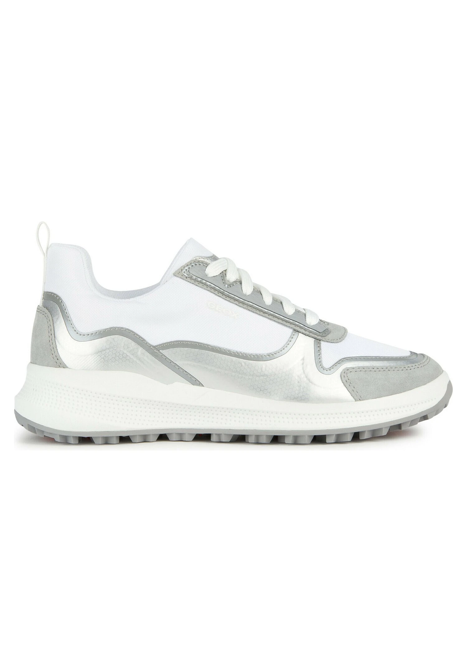 Geox D Pg1X - Baskets Basses - Light Grey/White 1 Geox D Pg1X - Baskets Basses - Light Grey/White