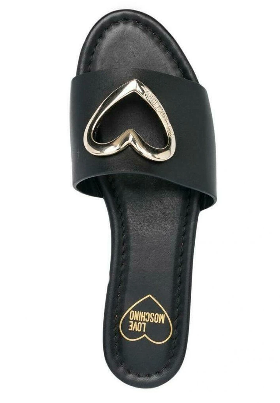 LOVE MOSCHINO Mules - Gold 3 LOVE MOSCHINO Mules - Gold – Image 3