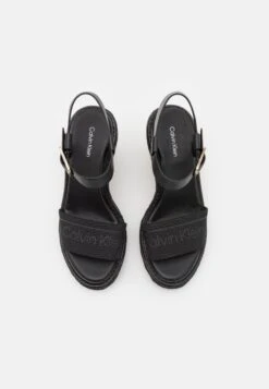 Calvin Klein Wedge - Sandales À Plateforme - Black 11 Calvin Klein Wedge - Sandales À Plateforme - Black -Tamaris Boutique e7914457f016437d961d5c6ced416029
