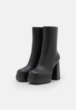 Buffalo May Zip Boot Mid - Bottines À Talons Hauts - Black -Tamaris Boutique e906cd470d9e421eb5da8b198b9ace41