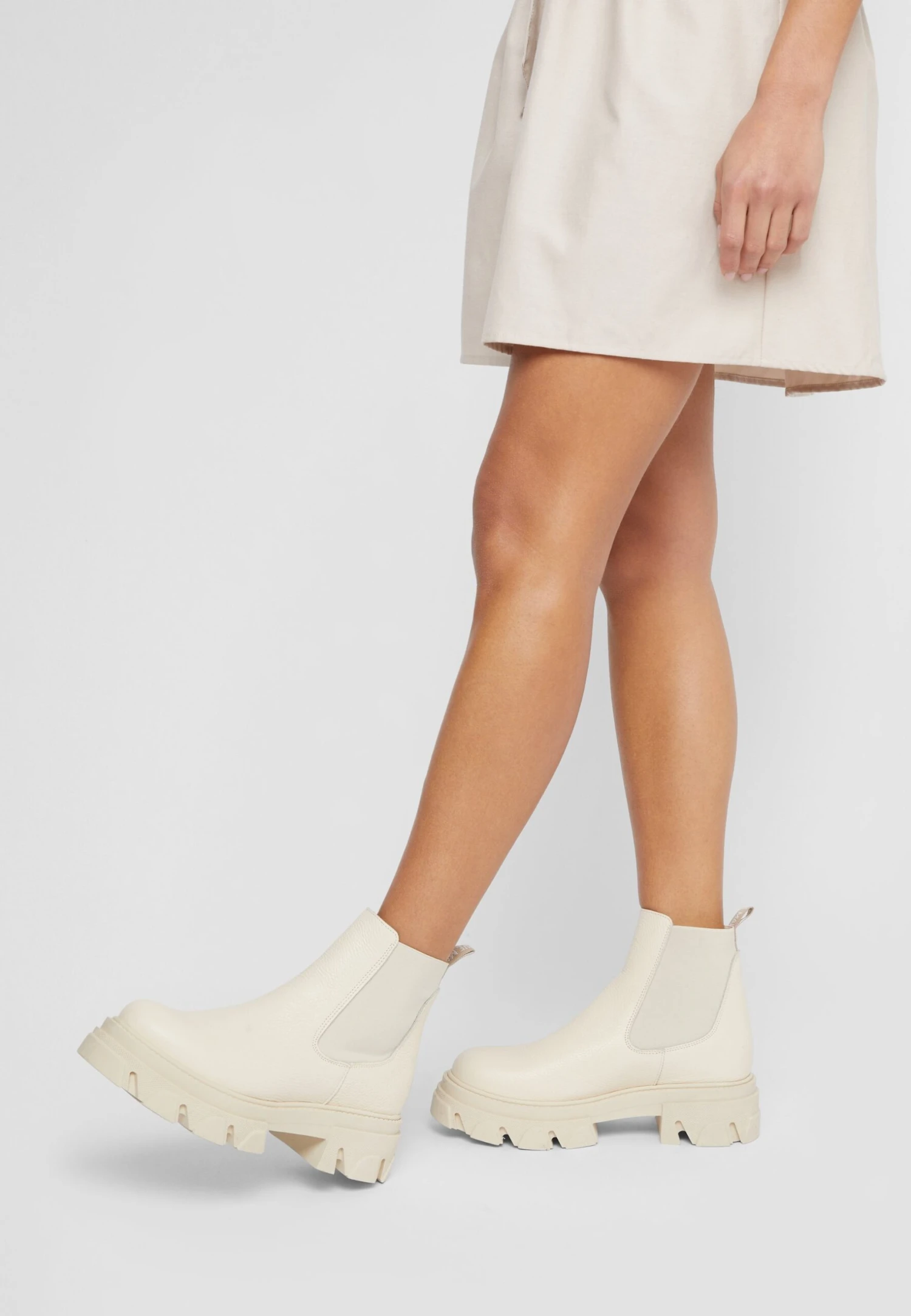 Steve Madden Mixture - Bottines À Plateau - Bone 5 Steve Madden Mixture - Bottines À Plateau - Bone – Image 5