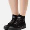 Palladium Pampa Hi Zip - Bottines À Lacets - Black
