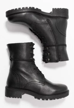 Geox Hoara - Bottines À Lacets - Black -Tamaris Boutique f319643a8f5a4eeeb911223c7f9263fc