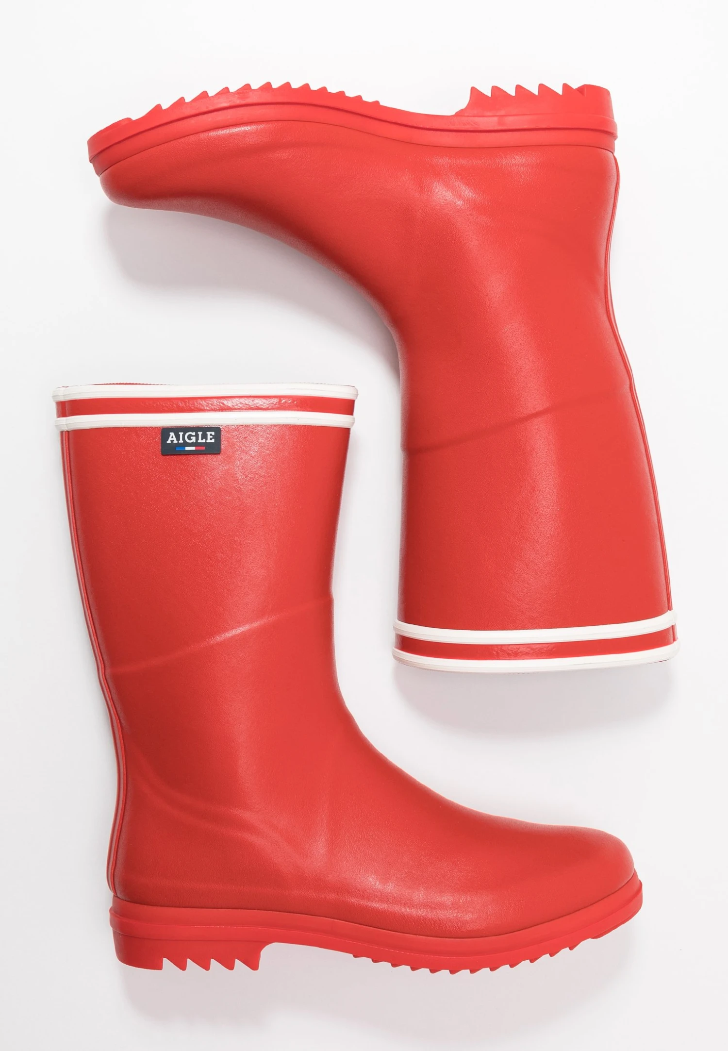Aigle Chanteboot Stripes - Bottes En Caoutchouc - Rouge 4 Aigle Chanteboot Stripes - Bottes En Caoutchouc - Rouge – Image 4