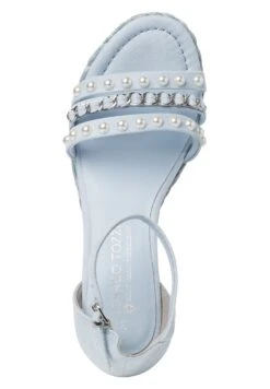 Marco Tozzi By Guido Maria Kretschmer - Sandales Compensées - Lt Blue -Tamaris Boutique f825ca735f2f4edb92755f6057124f02