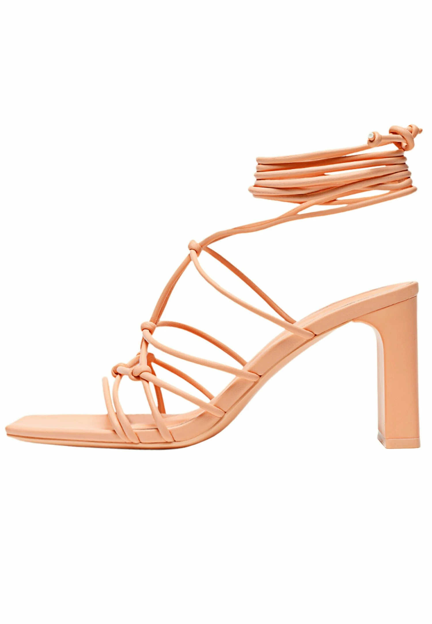Stradivarius Strappy - Sandales - Orange 2 Stradivarius Strappy - Sandales - Orange – Image 2