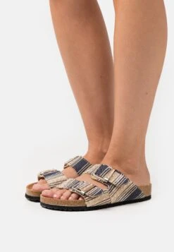 Tamaris Mules - Navy