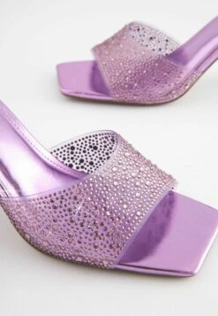 Next Forever Comfort Vinyl Jewel - Mules À Talons - Lilac Purple 9 Next Forever Comfort Vinyl Jewel - Mules À Talons - Lilac Purple -Tamaris Boutique fd5f4ab557cf4dd4bc01d00a8ac13664